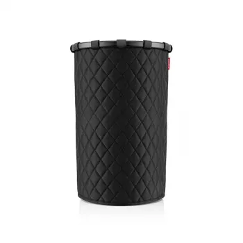 Cesto Reisenthel homebasket L preto alumínio poliéster 400x400x610mm