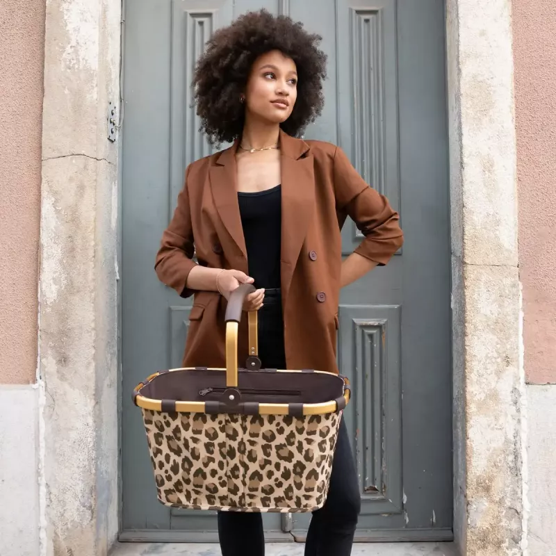 Cesto de compras Reisenthel carrybag multicolor 22L alumínio poliéster