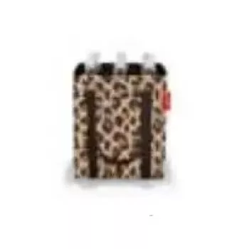 Saco para garrafa Reisenthel ZJ6048, poliéster, 240×240×280 mm, cor preto/castanho