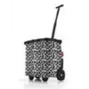 Saco trolley Reisenthel carrycruiser preto branco 40L alumínio poliéster