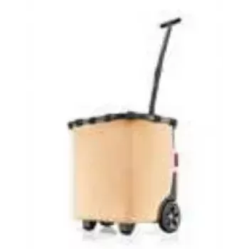 Saco trolley Reisenthel carrycruiser bege 40L alumínio poliéster