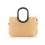 Saco tote Reisenthel loopshopper L preto amarelo alumínio 25L