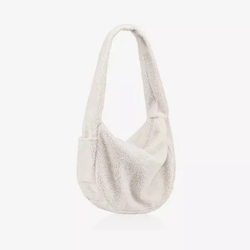 Saco tote Reisenthel moonbag branco, poliéster, 24 L, 480×140 mm