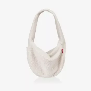 Saco tote Reisenthel moonbag branco, poliéster, 24 L, 480×140 mm