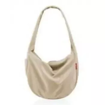Saco tote Reisenthel Moonbag — bege, poliéster, 24 L, 480×140 mm