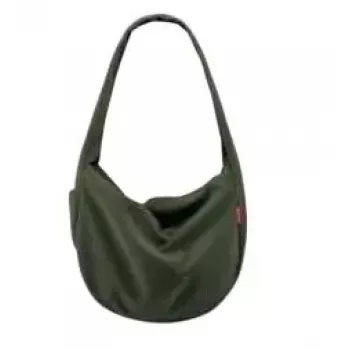 Saco tote Reisenthel Moonbag verde — poliéster, 24 L, 480×140 mm