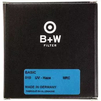 Filtro de câmara ultravioleta (UV) B+W BASIC 010 49 mm preto