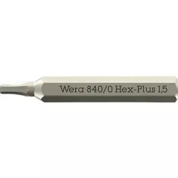 Ponta de chave de fendas Wera 05058110001 Hex 1,5 mm