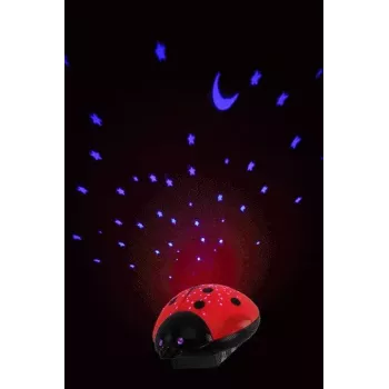 Luz de presença Ansmann Starlight preto vermelho