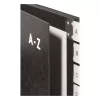 Separador Pagna 24241-04 preto A4
