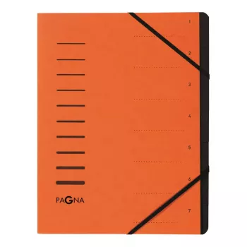 Índice A4 Pagna 40058-12 laranja