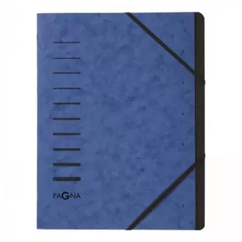 Índice A4 Pagna 40058-02 azul vertical