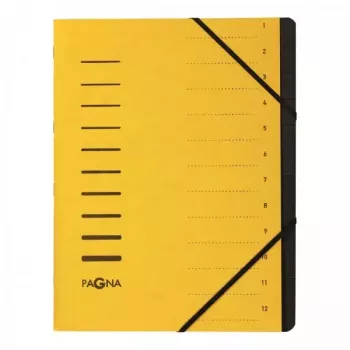 Índice A4 Pagna 40059-05 amarelo