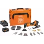 Multiferramenta oscilante Fein AMM 500 PLUS, bateria 4,0 Ah, 11.000–20.000 rpm