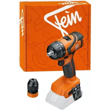 Aparafusadora a bateria Fein ABS 18 Q AS N00 — aparafusadora compacta a bateria, modelo 99100001555