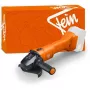 Rebarbadora angular a bateria Fein CCG18-115-12 AS N00 18V, diâmetro do disco 115 mm