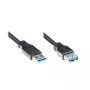 Cabo USB Alcasa 5m USB 3.0 A USB 3.2 Gen 1 preto
