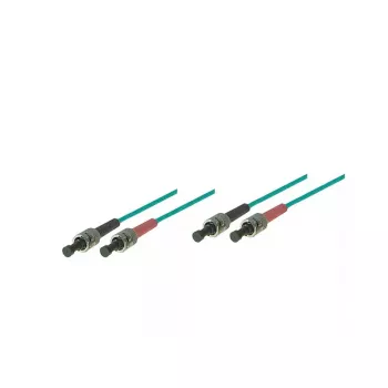 Cabo de fibra ótica Alcasa 10m ST/ST