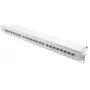 Patch panel Alcasa GC-N0146 0,5U 10 Gigabit Ethernet RJ-45 Cat6a