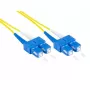 Cabo de fibra ótica Alcasa LW-930SC 30 m 2x SC amarelo
