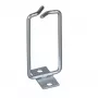 EFB Elektronik 699991.2 suporte guia de cabos, 40 x 80 mm, cinzento, aço galvanizado