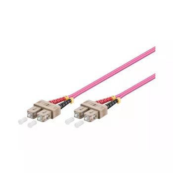 Cabo de fibra ótica Alcasa 10m SC/SC