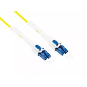 Cabo de fibra ótica InfiniBand Alcasa LW-U920LC 20 m 2x LC amarelo