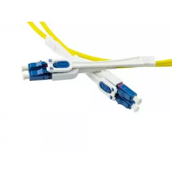 Cabo de fibra ótica InfiniBand Alcasa LW-U930LC 30 m 2x LC amarelo