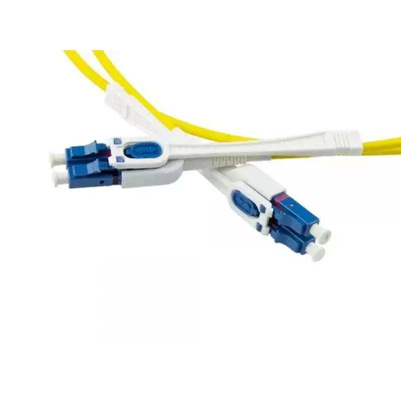 Cabo de fibra ótica InfiniBand Alcasa LW-U930LC 30 m 2x LC amarelo