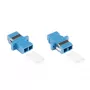 Conector de fibra ótica LC fêmea/fêmea Alcasa LW-K201
