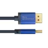 Adaptador de cabo de vídeo Alcasa 4860-SF050B 5 m DisplayPort para HDMI azul