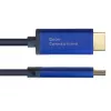 Adaptador de cabo de vídeo Alcasa 4860-SF050B 5 m DisplayPort para HDMI azul