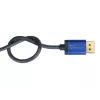 Adaptador de cabo de vídeo Alcasa 4860-SF050B 5 m DisplayPort para HDMI azul
