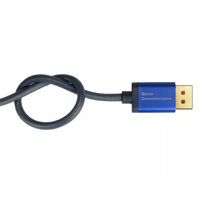 Adaptador de cabo de vídeo Alcasa 4860-SF050B 5 m DisplayPort para HDMI azul