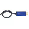 Adaptador de cabo de vídeo Alcasa 4860-SF050B 5 m DisplayPort para HDMI azul