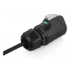 Alcasa S1 IC01-24F01 LC preto 3 m conector reto