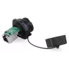 Conector de cabo RJ45 Alcasa IC06-R102 preto cobre plástico gel de sílica