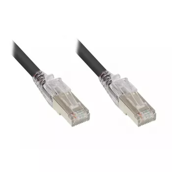 Cabo de rede Alcasa 8060-HV200S preto 20 m Cat6a S/FTP