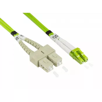 Cabo de fibra ótica Alcasa LW-830LS5 30 m LC SC verde