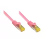 Cabo de rede Alcasa 50 m Cat7 RJ-45 magenta S/FTP (S-STP)