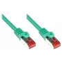 Cabo de rede Alcasa 40 m Cat6 S/FTP verde