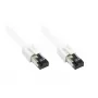 Cabo de rede Alcasa 8080-050W branco 5 m Cat8.1 S/FTP