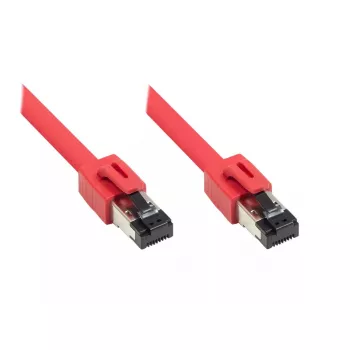 Cabo de rede Alcasa 8080-075R vermelho 7,5 m Cat8.1 S/FTP