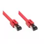 Cabo de rede Alcasa 8080-075R vermelho 7,5 m Cat8.1 S/FTP