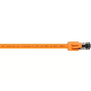 Cabo de rede Alcasa 8080-050O 5 m Cat8.1 S/FTP laranja