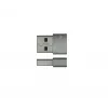 Adaptador USB Alcasa USB-AD203-5 USB-A para USB-C cinzento