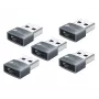 Adaptador USB Alcasa USB-AD203-5 USB-A para USB-C cinzento