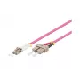 Cabo de fibra ótica Alcasa LW-830LS4 30 m LC SC roxo