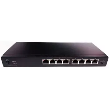 Switch de rede Longshine LCS-2.5GS7108 8 portas 2.5G Ethernet não gerido
