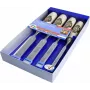 Conjunto de formões Kirschen 1181 SB 4 unid. — formões para trabalhar madeira em caixa de apresentação